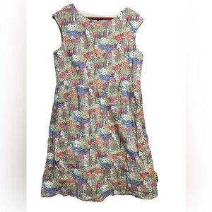 Liberty Floral Multicolor Dress Size 14